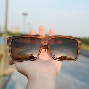 Rockjoy Oversized Sunglasses Male Women Polarized 160mm Wide Sun Glasses for Men Flat Top Steampunk Large Face Eyewear