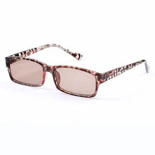 Carica l&#39;immagine nel visualizzatore di Gallery, Rockjoy Stone Sunglasses Male Women Narrow Natural Glass Lens Heavy Brown Mineral Sun Glasses for Men Anti-eye-dry