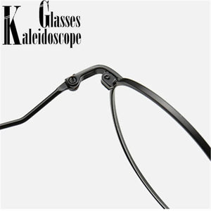 Round Finished Myopia Glasses Women Men Metal Prescription Eyewear Student Nearsighted Glasses Diopter -0.5 -1.0 -1.5 -2.0 to -4