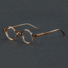 Load image into Gallery viewer, Round Frame Japanese Handmade Acetate Eyeglasses Vintage Men Optical Eyewear Prescription Retro Glasses Women Spectacle