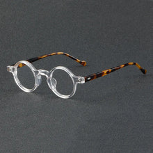 Load image into Gallery viewer, Round Frame Japanese Handmade Acetate Eyeglasses Vintage Men Optical Eyewear Prescription Retro Glasses Women Spectacle
