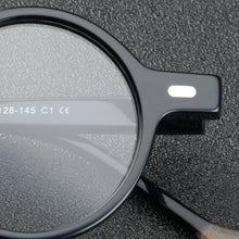 Load image into Gallery viewer, Round Frame Japanese Handmade Acetate Eyeglasses Vintage Men Optical Eyewear Prescription Retro Glasses Women Spectacle