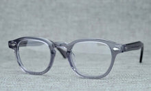 Load image into Gallery viewer, Round Handmade Acetate Frame Women Johnny Depp Glasses Men Brand Designer Computer Goggles Optical Spectacle frame Demi Myopia
