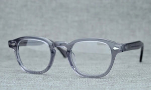 Round Handmade Acetate Frame Women Johnny Depp Glasses Men Brand Designer Computer Goggles Optical Spectacle frame Demi Myopia
