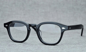 Round Handmade Acetate Frame Women Johnny Depp Glasses Men Brand Designer Computer Goggles Optical Spectacle frame Demi Myopia