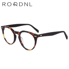 Load image into Gallery viewer, Round Italy Acetate   Glasses Frame Men Prescription Eyeglasses Frame Women Optical Myopia   Brand Retro Eyewear
