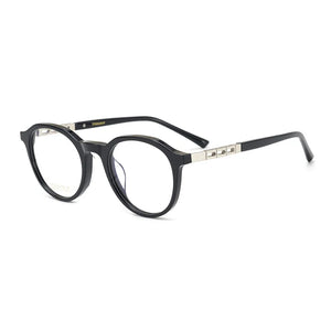 Round Pure Titanium Top Quality Eyeglasses Frames Luxury Vintage Myopia Sunglasses Retro Men Handmade Prescription Eyewear