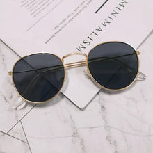 Carica l&#39;immagine nel visualizzatore di Gallery, Round Sunglasses Women High Quality Sun Glasses for Men Luxury Brand Retro Eyewear Female Punk Gafas De Sol Mujer UV400
