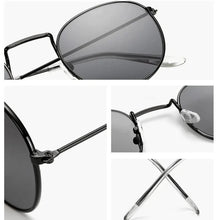 Carica l&#39;immagine nel visualizzatore di Gallery, Round Sunglasses Women High Quality Sun Glasses for Men Luxury Brand Retro Eyewear Female Punk Gafas De Sol Mujer UV400