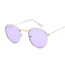 Carica l&#39;immagine nel visualizzatore di Gallery, Round Sunglasses Women High Quality Sun Glasses for Men Luxury Brand Retro Eyewear Female Punk Gafas De Sol Mujer UV400