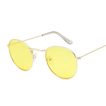 Carica l&#39;immagine nel visualizzatore di Gallery, Round Sunglasses Women High Quality Sun Glasses for Men Luxury Brand Retro Eyewear Female Punk Gafas De Sol Mujer UV400
