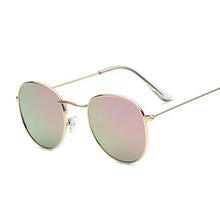 Carica l&#39;immagine nel visualizzatore di Gallery, Round Sunglasses Women High Quality Sun Glasses for Men Luxury Brand Retro Eyewear Female Punk Gafas De Sol Mujer UV400