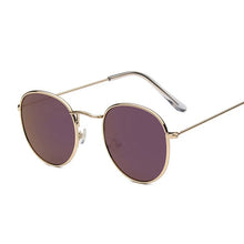 Carica l&#39;immagine nel visualizzatore di Gallery, Round Sunglasses Women High Quality Sun Glasses for Men Luxury Brand Retro Eyewear Female Punk Gafas De Sol Mujer UV400