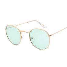 Carica l&#39;immagine nel visualizzatore di Gallery, Round Sunglasses Women High Quality Sun Glasses for Men Luxury Brand Retro Eyewear Female Punk Gafas De Sol Mujer UV400