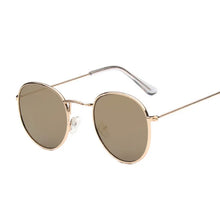 Carica l&#39;immagine nel visualizzatore di Gallery, Round Sunglasses Women High Quality Sun Glasses for Men Luxury Brand Retro Eyewear Female Punk Gafas De Sol Mujer UV400