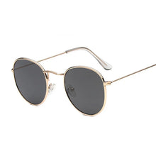 Carica l&#39;immagine nel visualizzatore di Gallery, Round Sunglasses Women High Quality Sun Glasses for Men Luxury Brand Retro Eyewear Female Punk Gafas De Sol Mujer UV400