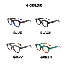 Load image into Gallery viewer, Gatenac Vintage Handmade Acetate Glasses Frame Men 2025 New Square Eyeglasses Frame Women Retro Designer Luxury Brand Eyewear