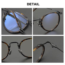 Load image into Gallery viewer, Gatenac Vintage Pure Titanium Glasses Frame Men Round Eyeglasses Frame Women 2025 New Fashion Luxury Brand Designer Eyewear
