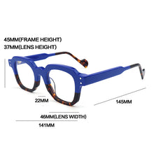Load image into Gallery viewer, Gatenac Vintage Handmade Acetate Glasses Frame Men 2025 New Square Eyeglasses Frame Women Retro Designer Luxury Brand Eyewear