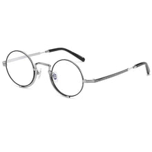 Load image into Gallery viewer, Vintage Pure Titanium Eyeglasses Frame Men Round Prescription Myopia Optical Glasses Frame Women Luxury Brand Spectacles Eyewear