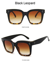 Load image into Gallery viewer, Square Retro Sunglasses Women Men Designer Vintage Sun Glasses Female Male Mirror Punk Outdoors Shades Oculos De Sol