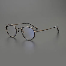 Load image into Gallery viewer, Gatenac Handmade Pure Titanium Eyeglasses Frame Men Vintage Designer Acetate Glasses Frame Women 2025 New Luxury Brand Eyewear