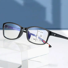 Load image into Gallery viewer, Blue Ray Blocking Anti-Blue Light Reading Glasses Progressive Near Far Eye Protection Hyperopia Glasses Ultralight TR90