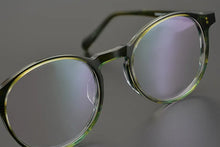Carica l'immagine nel visualizzatore di Gallery, Vintage Round Glasses Frame Japanese Style Jelly Green Acetate Myopia Eyeglasses  for Men and Women