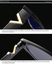 Load image into Gallery viewer, Cross-Border Exclusive for Modern Retro Computer Mirrors, Trendyy Street Photography Glasses, European and American Anti-Blue Li