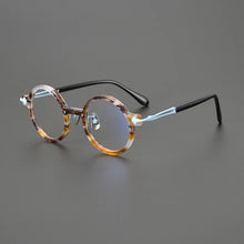 Load image into Gallery viewer, Gatenac Vintage Pure Titanium Glasses Frame Men Round Designer Eyeglasses Frame Women 2025 New Handmade Luxury Brand Eyewear