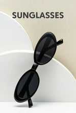 Load image into Gallery viewer, Oval Retro Sunglasses Women Men Designer Vintage Sun Glasses Female Male Mirror Punk Outdoors Shades Oculos De Sol