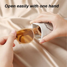 Load image into Gallery viewer, Three Puppies Sun Glasses Case High Quality Automatic Closing EVA Glasses Box Soft Shell Portable Eyewear Storage Bag Universal