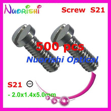 Load image into Gallery viewer, S21 2.0X1.4X5.0mm  500 pcs Glasses Eyewear Nose Pads Screw Head in - + Type Free Shipping