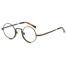 Load image into Gallery viewer, Vintage Pure Titanium Eyeglasses Frame Men Round Prescription Myopia Optical Glasses Frame Women Luxury Brand Spectacles Eyewear