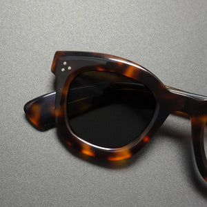 Handmade Designer Polarized Acetate Sunglasses Men 2025 New Vintage Quality UV400 Sunglasses Women Retro Luxury Brand Eyewear