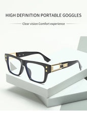 Carica l&#39;immagine nel visualizzatore di Gallery, New Anti Blue Light Glasses Unisex Small Frame Luxury Designer Reading Spectacles Men Women Computer Eyewear