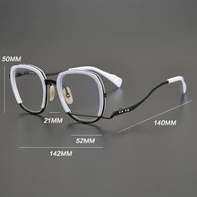 Load image into Gallery viewer, Vintage Designer Titanium Glasses Frame Men Retro Prescription Myopia Optical Eyeglasses Frame Women 2022 Luxury Brand Eyewear