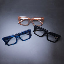 Load image into Gallery viewer, Gatenac Vintage Acetate Glasses Frame Women 2024 New Square Myopia Prescription Eyeglasses Frame Men Luxury Brand Thick Eyewear