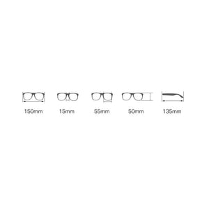 Rectangular Outdoor Trend Square Oversized Frame Comfortable Progressive Multifocal Reading Glasses +0.75 To +4