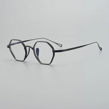 Load image into Gallery viewer, Vintage Pure Titanium Glasses Frame Men Retro Ultra Light Eyeglasses Frame Women Japan Luxury Brand Designer Small Face Eyewear