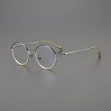 Load image into Gallery viewer, Gatenac Vintage Pure Titanium Glasses Frame Men Vintage Round Eyeglasses Frame Women 2025 New Luxury Brand Designer Eyewear