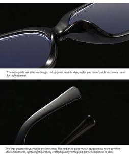 Cross-Border Exclusive for Modern Retro Computer Mirrors, Trendyy Street Photography Glasses, European and American Anti-Blue Li