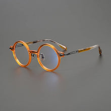 Load image into Gallery viewer, Gatenac Vintage Pure Titanium Glasses Frame Men Round Designer Eyeglasses Frame Women 2025 New Handmade Luxury Brand Eyewear