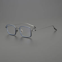 Load image into Gallery viewer, Gatenac Vintage Pure Titanium Glasses Frame Men Square Ultra Light Eyeglasses Frame Women Japan Luxury Brand Designer Eyewear