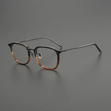 Carica l&#39;immagine nel visualizzatore di Gallery, Gatenac Quality Pure Titanium Glasses Frame Men Square Ultra Light Eyeglasses Frame Women Fashion Luxury Brand Designer Eyewear