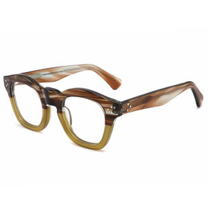 Gatenac Vintage Acetate Glasses Frame Men Retro High Quality Handmade Eyeglasses Frame Women Japan Designer Luxury Brand Eyewear