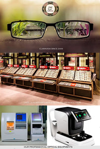 = CLARA VIDA = classic Retro round Reading glasses high-quality alloy black luxury frame with case  +1 +1.5 +2 +2.5 +3 +3.5 +4