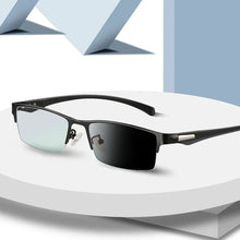 Load image into Gallery viewer, Men Vintage Photochromic Reading Glasses Women Unisex Anti-blue Progressive Multifocal Glasses Near and Far Eyeglasses
