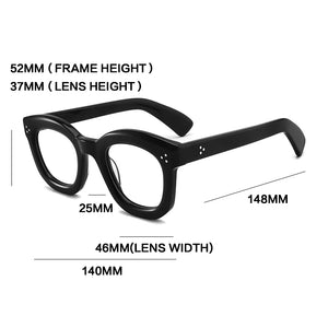 Handmade Designer Polarized Acetate Sunglasses Men 2025 New Vintage Quality UV400 Sunglasses Women Retro Luxury Brand Eyewear