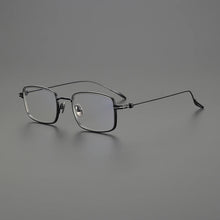 Load image into Gallery viewer, Gatenac Vintage Pure Titanium Glasses Frame Men Square Ultra Light Eyeglasses Frame Women Japan Luxury Brand Designer Eyewear